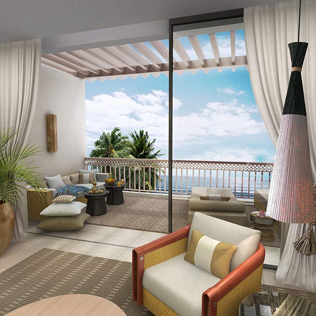 Sea View Living Room Design
